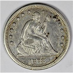 1878-CC SEATED QUARTER