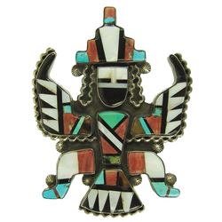 Zuni Inlay Pin