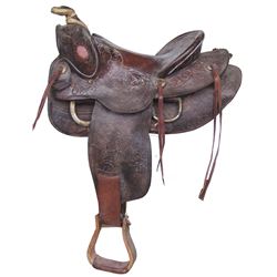 Geo. Friday Western Saddle