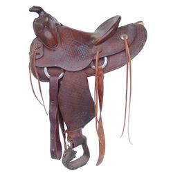 Vintage Western Saddle