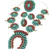 Image 1 : Navajo Squash Set, Necklace, Bracelet and Earrings