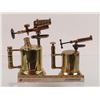 Image 3 : Pair of Brass Gasoline Blow Torches