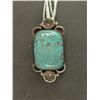 Image 2 : Navajo Turquoise Necklace Pendant