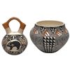 Image 1 : Acoma Pottery Items