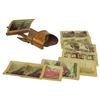 Image 1 : Antique Stereo Optic Viewer and Cards