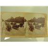 Image 10 : 9 Antique Stereo Optic View Cards