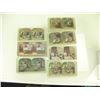 Image 8 : 7 Black Americana Stereo Optic View Cards