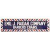 Image 1 : Emil J. Padair Barber Chairs Porcelain Sign