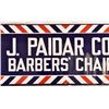 Image 3 : Emil J. Padair Barber Chairs Porcelain Sign