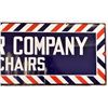 Image 4 : Emil J. Padair Barber Chairs Porcelain Sign