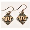 Image 2 : King Ranch Sterling & Gold Bracelet / Earring Set