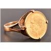 Image 2 : 4 Gold Coin Pendants & Ring