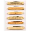Collection of 6 Vintage Office Pocket Knives