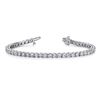 Image 1 : 14K White Gold 5.04CTW Diamond Bracelet, (SI3-I2/H-I)