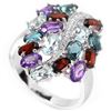 Image 1 : Natural Multi Gemstone Ring