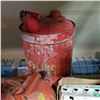 Image 2 : 3 VINTAGE METAL GAS CANS
