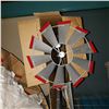 Image 2 : 2 LARGE DECORATIVE WINDMILL KITS