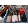 Image 2 : TOTE OF WII AND PS3 GAMES, CLOCK, RADIO, AND PS1 CONSOLE AND WII CONSOLE