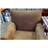 Image 2 : BROWN MICROFIBER ARM CHAIR