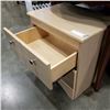 Image 2 : BEIGE 2 DRAWER NIGHTSTAND