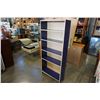 Image 2 : MODERN BLUE4 SHELF BOOKSHELF