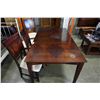 Image 2 : MODERN DINING TABLE W/ 6 CHAIRS AND JACK KNIFE LEAF