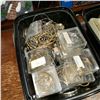 Image 2 : TRAY OF BEZELS AND OTHER WATCH PARTS AND HANDS
