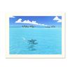 Image 1 : Dan Mackin, "Dolphin Trio" Limited Edition Lithograph, Numbered and Hand Signed with Letter of Authe