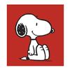 Image 1 : Peanuts, "Snoopy: Red" Hand Numbered Canvas (40"x44") Limited Edition Fine Art Print with Certificat