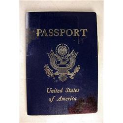 A UNITED STATES PASSPORT Issued to John Birks Gillespie on July 25, 1991