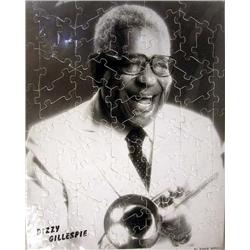 A JIGSAW PUZZLE OF DIZZY GILLESPIE By Eddie Birch