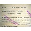 Image 2 : A COPY OF A TELEGRAM FROM DIZZY GILLESPIE TO ATTORNEY GENERAL ROBERT F. KENNEDY Dated October 10