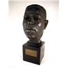 Image 1 : A DEXTER JONES BRONZE PORTRAIT BUST OF DIZZY GILLESPIE 21"h, together with two black and white photo
