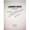 Image 2 : TWO AUTOGRAPHED BOOKS Comprising two copies of "A Moment's Notice, Portraits of American Jazz Musici