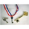 Image 1 : A MISCELLANEOUS GROUP OF THREE KEYS TO CITIES Com