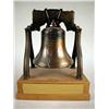 Image 4 : A BRONZE SCULPTURE OF THE LIBERTY BELL Presented 