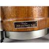 Image 3 : A VALJE JACK COSTANZO MODEL DOUBLE DRUM IN WOOD CASE wear and imperfections to surface, 7"h x 16"l