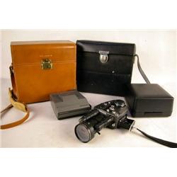 THREE POLAROID CAMERAS WITH CASES Including a Spe