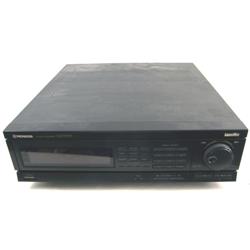 A PIONEER LASER DISC PLAYER Model #CLD-370, 1989, together with three laser discs, "Hoffa", "Ironwee