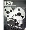 Image 3 : A TEAC 80-8 TASCAM SERIES REEL TO REEL RECORDING MACHINE In simulated wood grain, Serial #8080444