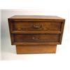 Image 2 : A GEORGE III STYLE ONE-DRAWER SIDE TABLE 24"h x 2