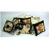 Image 1 : A GROUP OF EIGHT ASSORTED THROW PILLOWS Comprising five needlepoint, one oriental style, and two wit