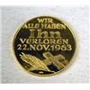 Image 2 : A SMALL GOLD COMMEMORATIVE JOHN F. KENNEDY GERMAN