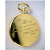 Image 2 : A GOLD TONE METAL ESKA QUARTZ POCKET WATCH Housed