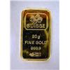 Image 2 : A "SUISSE 20G" FINE GOLD 9999 INGOT Apx. 12.8 dwt.