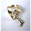 Image 1 : A 14K YELLOW GOLD RING WITH SHOE PENDANT Apx. 2.9 dwt.