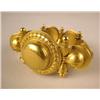 Image 1 : A 14K YELLOW GOLD REPRODUCTION VICTORIAN LOCKET BRACELET IN ETRUSCAN MOTIF Apx. 42.9 dwt.