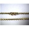 Image 2 : A 14K YELLOW GOLD CHAIN BRACELET Apx. 2.2 dwt.