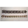 Image 1 : TWO STERLING SILVER BRACELETS TWO STERLING SILVER BRACELETS