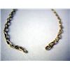 Image 2 : A 14K YELLOW GOLD LINK NECKLACE Apx. 5.3 dwt